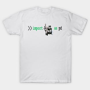 Python Pandas T-Shirt